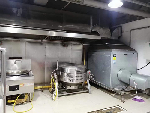 厨房燃气报警器安装方案现场图