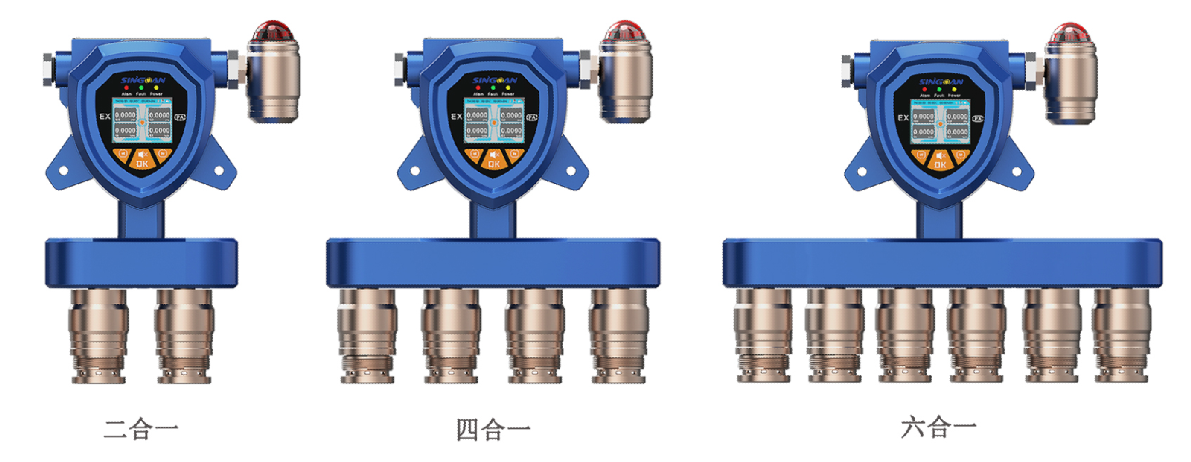 固定式复合型六氟化钨检测仪