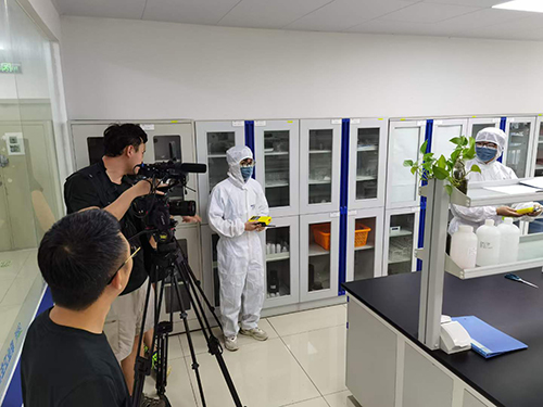 非凡匠人栏目组走访深国安实验室