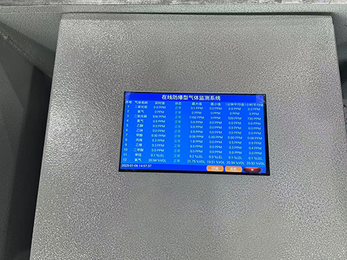防爆型多合一有毒氣體在線監測系統