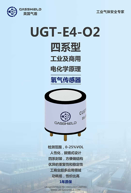 英國氣盾進口氧氣傳感器